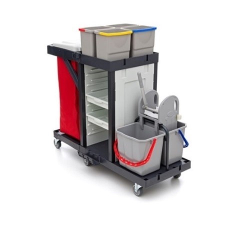 Kolica za čišćenje Willy 138x53x100 cm